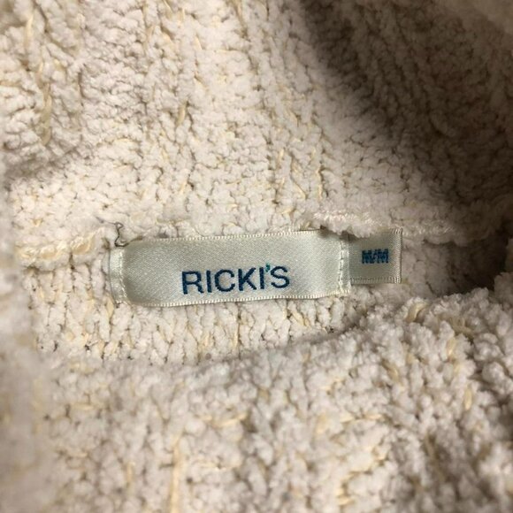 Ricki's Cream Plush Knit Sweater - Picture 3 of 6